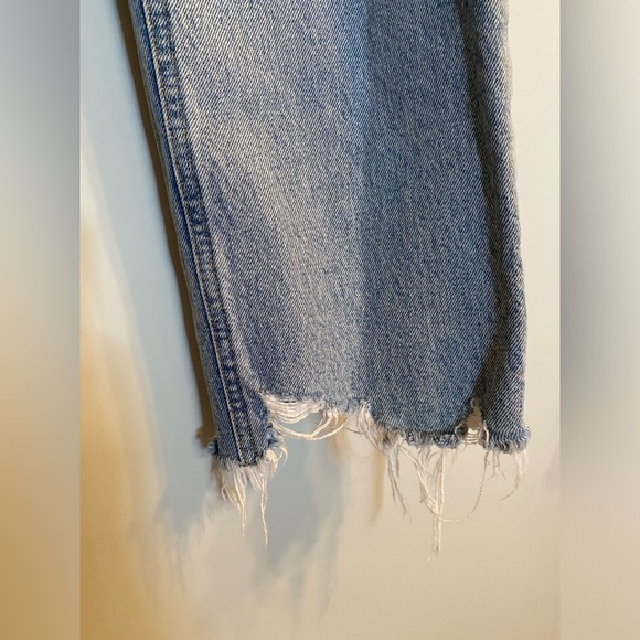 Agolde Riley High Rise Straight Crop in Curio Size 30 - Picture 8 of 12